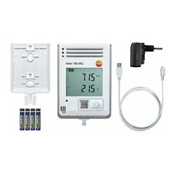 Testo 160 IAQ Funk-Datenlogger mit Display und integrierten Sensoren