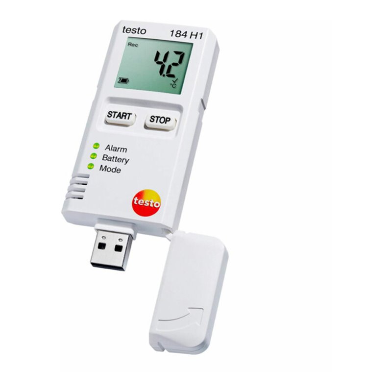 Testo 184 H1 Datenlogger Luftfeuchtigkeit und Temperatur