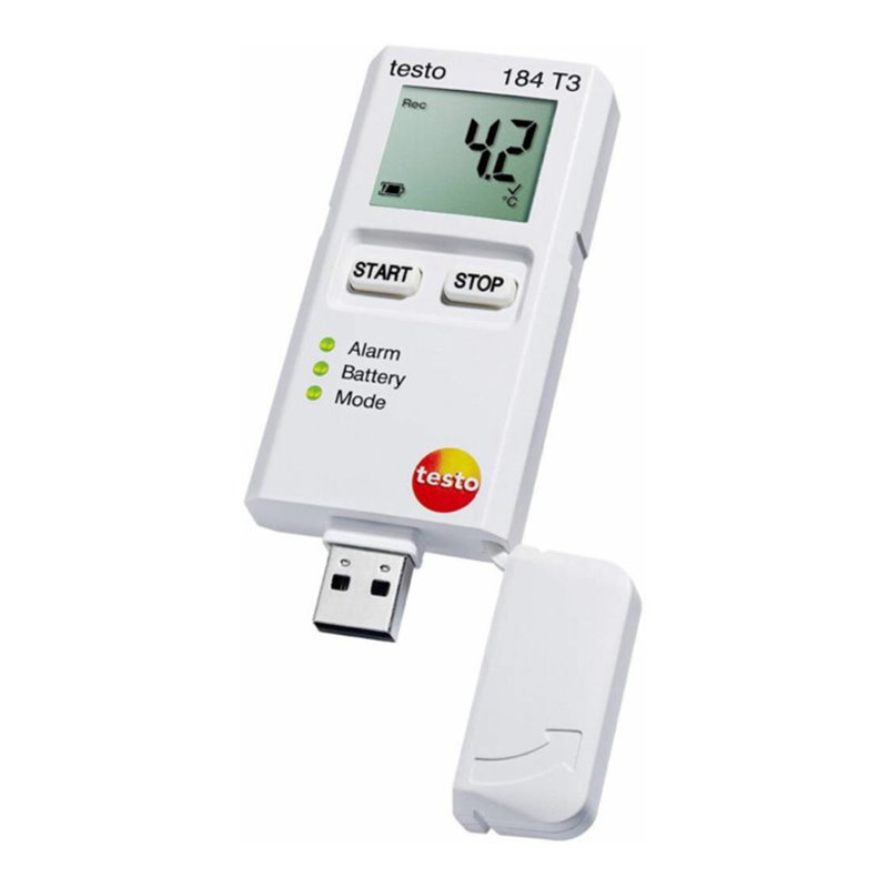Testo 184 T3 Temperaturdatenlogger für Transportüberwachung