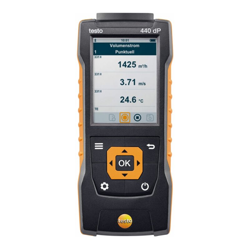 Testo 440 dP Klimamessgerät inkl. Differenzdrucksensor