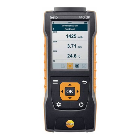 Testo 440 dP Klimamessgerät inkl. Differenzdrucksensor