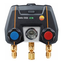 Testo 550i App-gesteuerte dig. Monteurhilfe, Bluetooth, 2-Wege Ventilblock