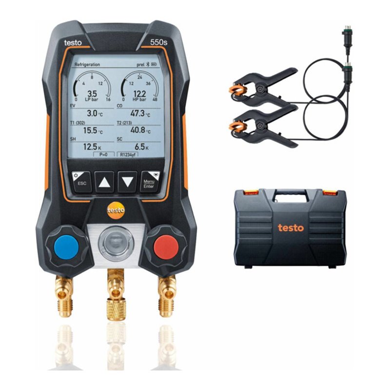 Testo 550s Basis Set Smarte digitale Monteurhilfe