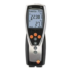Testo 735-1 Temperaturmessgerät 3-Kanal