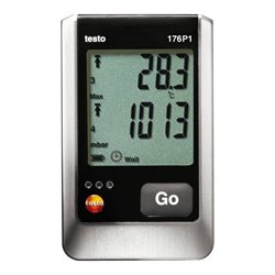Testo 176 P1 Datenlogger Druck, Temperatur und Feuchte