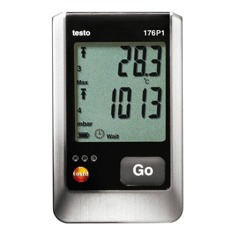 Testo 176 P1 Datenlogger Druck, Temperatur und Feuchte