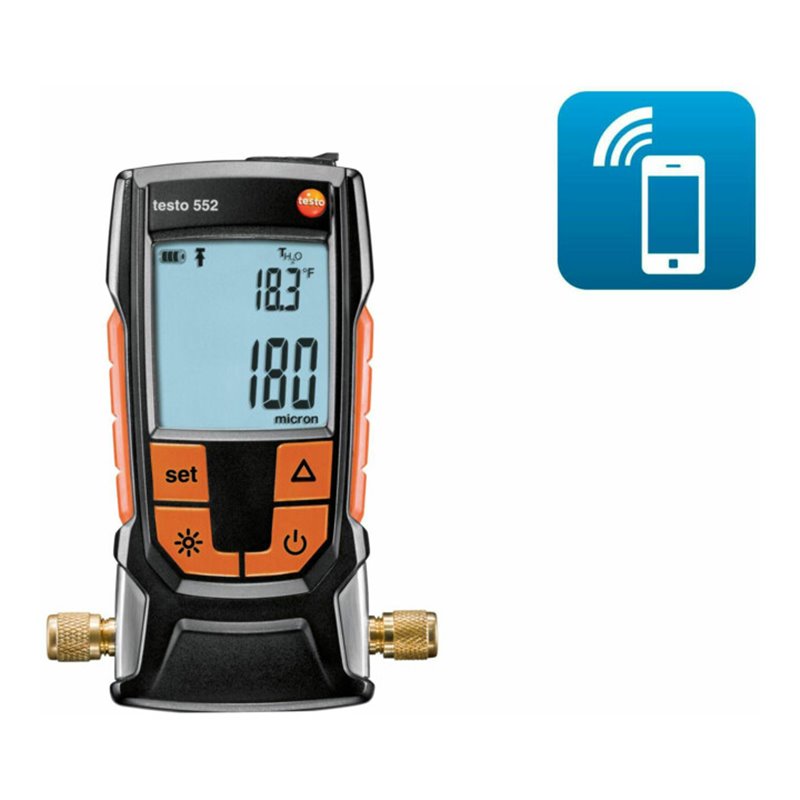 Testo 552 Vakuummessgerät mit Bluetooth®