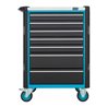 HAZET Werkstattwagen Assistent, flach: 8 x 81 x 522 x 398 mm, Anzahl Werkzeuge: 206