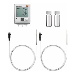 Testo Saveris 2 Set zur Temperaturüberwachung im Kühlschrank