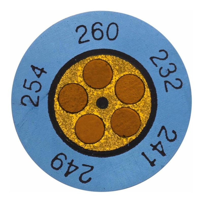 Testoterm Mini-Indikatoren +199 bis +224 °C