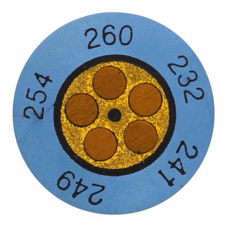 Testoterm Mini-Indikatoren +199 bis +224 °C