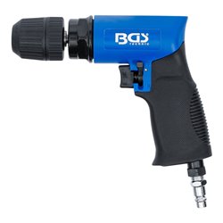BGS Druckluft-Bohrmaschine mit 10 mm Schnellspann-Bohrfutter umschaltbar
