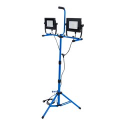 BGS Duo-SMD-LED-Arbeits-Strahler mit Stativ 2 x 70 W