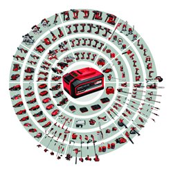 Einhell Akku-Multifunktionswerkzeug Varrito + 2.0Ah Starter-Kit + 2.0Ah Akku