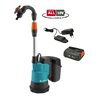 GARDENA Akku-Regenfasspumpe 2000/2 18V P4A Ready-To-Use Set