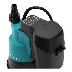 GARDENA Akku-Klarwasser-Tauchpumpe 2000/2 18V P4A Ready-To-Use Set
