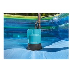 GARDENA Akku-Klarwasser-Tauchpumpe 2000/2 18V P4A Ready-To-Use Set