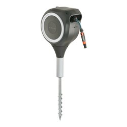 GARDENA Garten-Schlauchbox RollUp S (weiß) 15 m