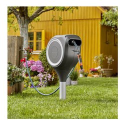 GARDENA Garten-Schlauchbox RollUp S (weiß) 15 m