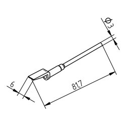 ERSA Auslötspitze 452EDLF060