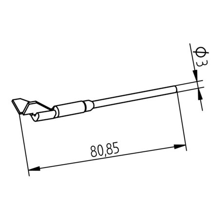 ERSA Auslötspitzen-Satz ERSADUR,bleif.10,mm