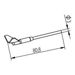 ERSA Auslötspitzen-Satz ERSADUR,bleif.12,5mm für i-CON, i-CON2 und DIGITAL 2000 A