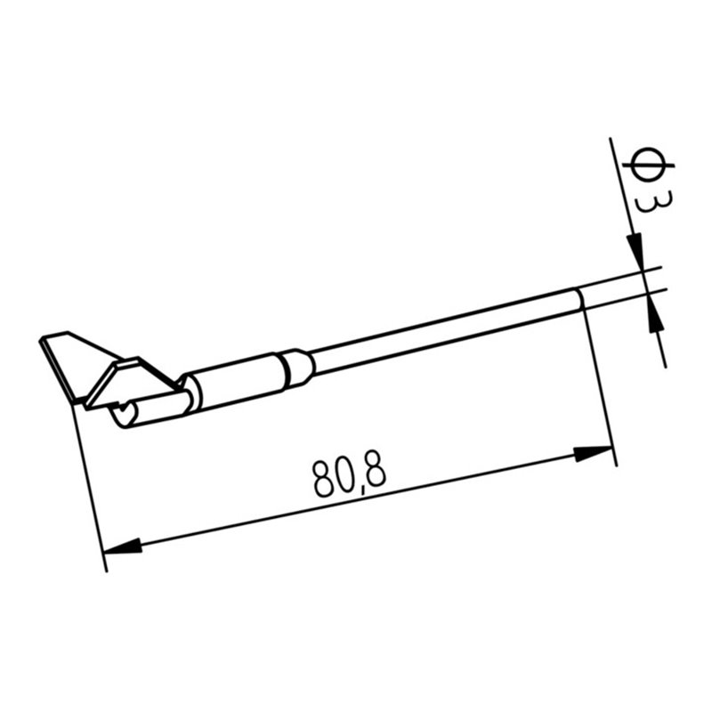 ERSA Auslötspitzen-Satz ERSADUR,bleif.12,5mm für i-CON, i-CON2 und DIGITAL 2000 A