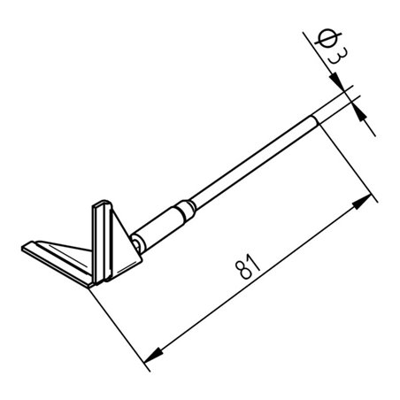 ERSA Auslötspitzen-Satz ERSADUR,bleif.25mm für PLCC 68 für i-CON, i-CON2 und DIGITAL 2000 A