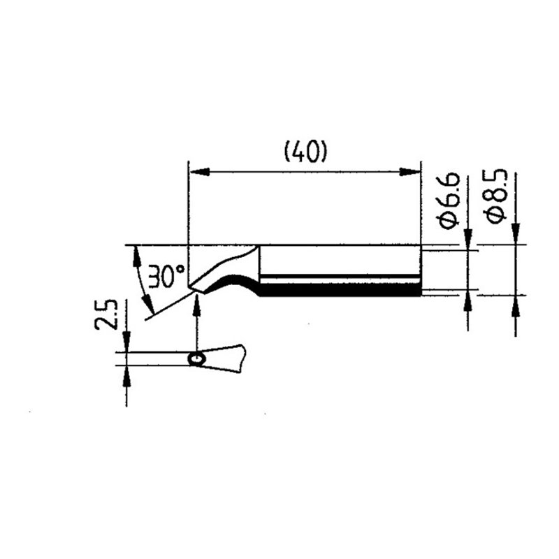ERSA Lötspitze-ERSADUR Solder Well