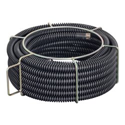 Roller Rohrreinigungsspirale mit Seele Durchmesser 32 mm x 4,5 m lang, im Spiralkorb
