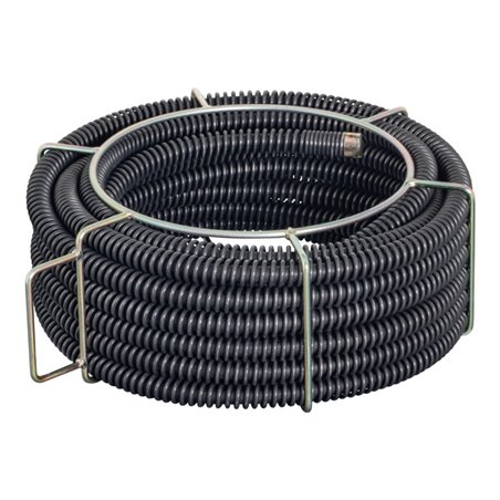 Roller Rohrreinigungsspirale mit Seele Durchmesser 32 mm x 4,5 m lang, im Spiralkorb