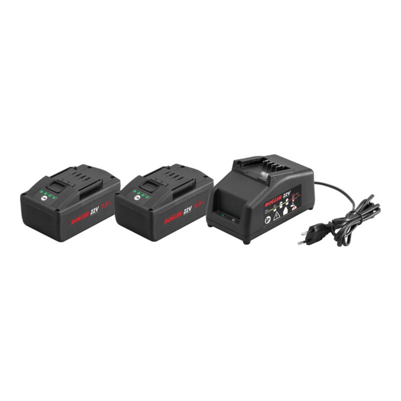 Roller Power-Pack 21,6 V, 5,0 Ah / 230 V, 90 W