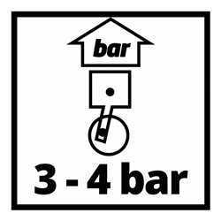 Einhell Kompressoren-Zubehör Farbspritzpistole, Saugbecher