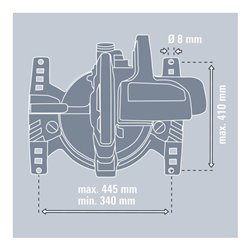Einhell Stat. Sägen-Zubehör E-Stand
