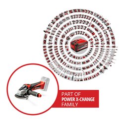 Einhell Akku-Winkelschleifer TE-AG 18/115 Li-Solo