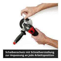 Einhell Akku-Winkelschleifer TE-AG 18/115 Li-Solo