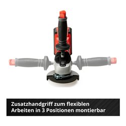 Einhell Akku-Winkelschleifer TE-AG 18/115 Li-Solo