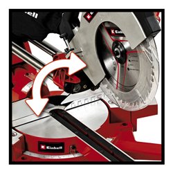 Einhell Zug-Kapp-Gehrungssäge TE-SM 2534 Dual