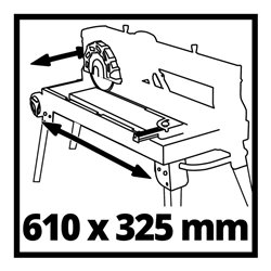 Einhell Radial-Fliesenschneidmaschine TE-TC 620 U