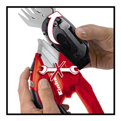 Einhell Akku-Gras- und Strauchschere GE-CG 12 Li WT