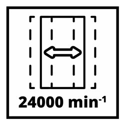 Einhell Akku-Schwingschleifer TC-OS 18/187 Li Solo