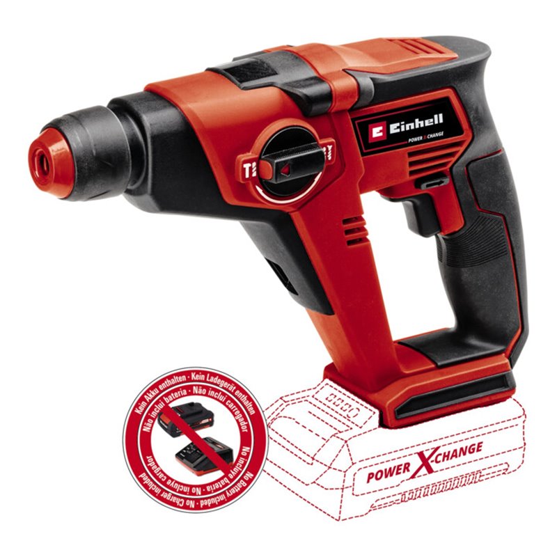 Einhell Akku-Bohrhammer TE-HD 18/12 Li - Solo