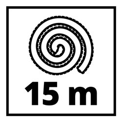 Einhell Hochdruckreiniger-Zubehör Rohrreinigungsschlauch 15 m