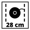 Einhell Akku-Rasentrimmer GE-CT 18/28 Li-Solo