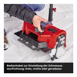 Einhell Akku-Schneefräse GE-ST 36/40 Li E-Solo