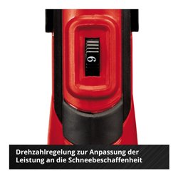 Einhell Akku-Schneefräse GE-ST 36/40 Li E-Solo