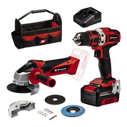 Einhell Maschinen-Set (Werkzeug) TE-TK 18/2 Li Kit (CD+AG)
