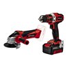 Einhell Maschinen-Set (Werkzeug) TE-TK 18/2 Li Kit (CD+AG)