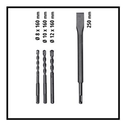 Einhell Bohrhammer TC-RH 620 4F Kit