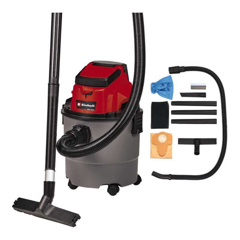 Einhell Akku-Nass-Trockensauger TC-VC 18/15 Li-Solo